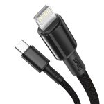 Baseus 20 W Typ-C / USB-C auf 8 Pin PD Hochdichtes geflochtenes Schnelllade-Datenkabel, Länge: 2 m – Bild 12