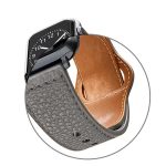 Reverse Buckle Genuine Leather Watch Band – Bild 5