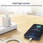 ZGA CB02 2.4A USB to 8 Pin Charging Data Cable – Bild 4
