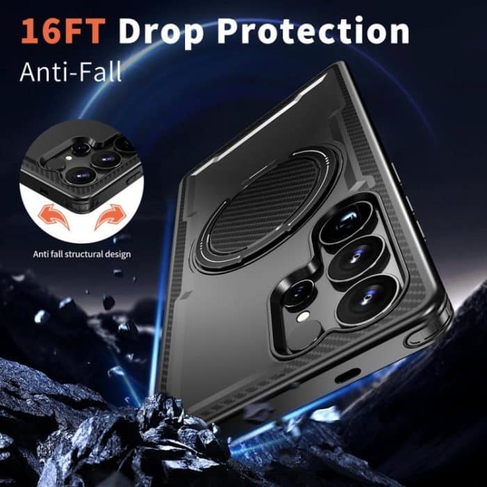 Metal 360 Degree Rotation Holder MagSafe Phone Case – Bild 6