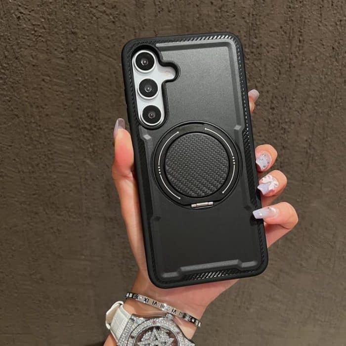 EDA008391403A.jpg Metal 360 Degree Rotation Holder MagSafe Phone Case – Bild 1