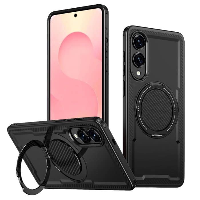 Metal 360 Degree Rotation Holder MagSafe Phone Case, For Samsung Galaxy S25 / S24 5G, For Samsung Galaxy S25+ / S24+ 5G, For Samsung Galaxy S25 Ultra 5G, For Samsung Galaxy S24 Ultra 5G – Bild 1