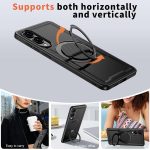 Metal 360 Degree Rotation Holder MagSafe Phone Case, For Samsung Galaxy S25 / S24 5G, For Samsung Galaxy S25+ / S24+ 5G, For Samsung Galaxy S25 Ultra 5G, For Samsung Galaxy S24 Ultra 5G – Bild 5