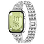 xDfind Five Beads Full Diamond Metal Watch Band, For Huawei Watch Fit4 / Fit4 Pro / Fit3
