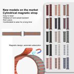 Cylinder Magnetic Two-color Loop Silicone Watch Band – Bild 5