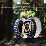 Cylinder Magnetic Two-color Loop Silicone Watch Band – Bild 9