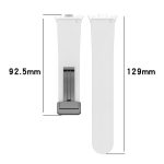 xDfind  Flat Head Groove Folding Black Buckle Silicone Watch Band – Bild 4