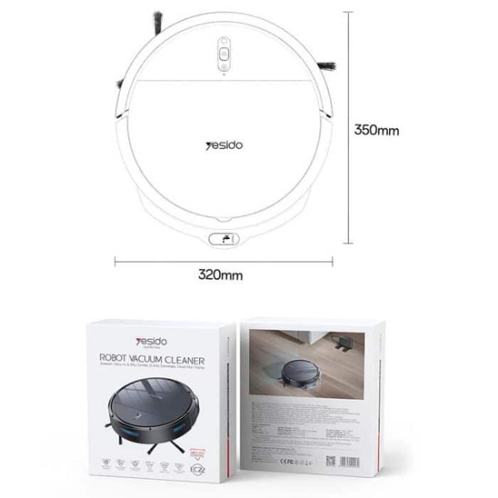 Yesido EC22 Sweeping Mopping Suction 3 in 1 Sweeping Robot – Bild 2