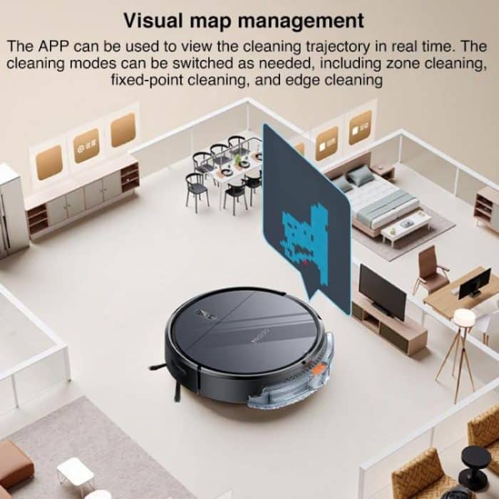 Yesido EC22 Sweeping Mopping Suction 3 in 1 Sweeping Robot – Bild 7