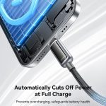 JOYROOM S-A55 StarFlight Series 3A USB to 8 Pin Auto Power-Off Fast Charging Data Cable – Bild 8