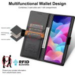 N.BEKUS P3 RFID Stitching Magnetic Flip Leather Phone Case – Bild 8