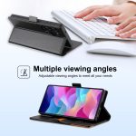 N.BEKUS P3 RFID Stitching Magnetic Flip Leather Phone Case – Bild 9