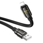 hoco U143 Joy LED 2.4A USB to 8 Pin Charging Data Cable, Length: 1.2m – Bild 4