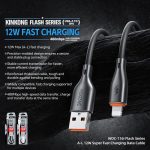 WK WDC-116i 12W USB to 8 Pin Fast Charging Data Cable, Length: 1m – Bild 3