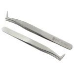 BEST BST-153SA Edelstahl gebogen für Wimpernverlängerungs-Make-up-Werkzeuge – Bild 3