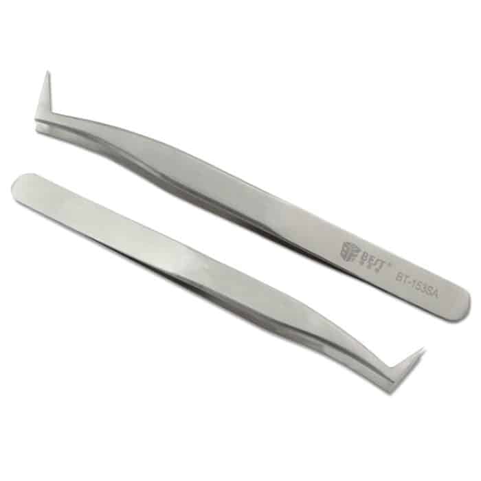ETP2946_2.jpg BEST BST-153SA Edelstahl gebogen für Wimpernverlängerungs-Make-up-Werkzeuge – Bild 3