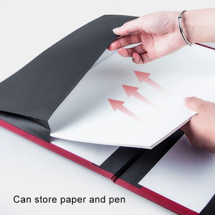 Skizzenblock-Clip 8K Schulterskizze Skizzenclip, Sketch Clip, 8K (Black), 8K (Navy Blue), 8K (Wine Red) – Bild 5