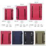 Skizzenblock-Clip 8K Schulterskizze Skizzenclip, Sketch Clip, 8K (Black), 8K (Navy Blue), 8K (Wine Red) – Bild 10