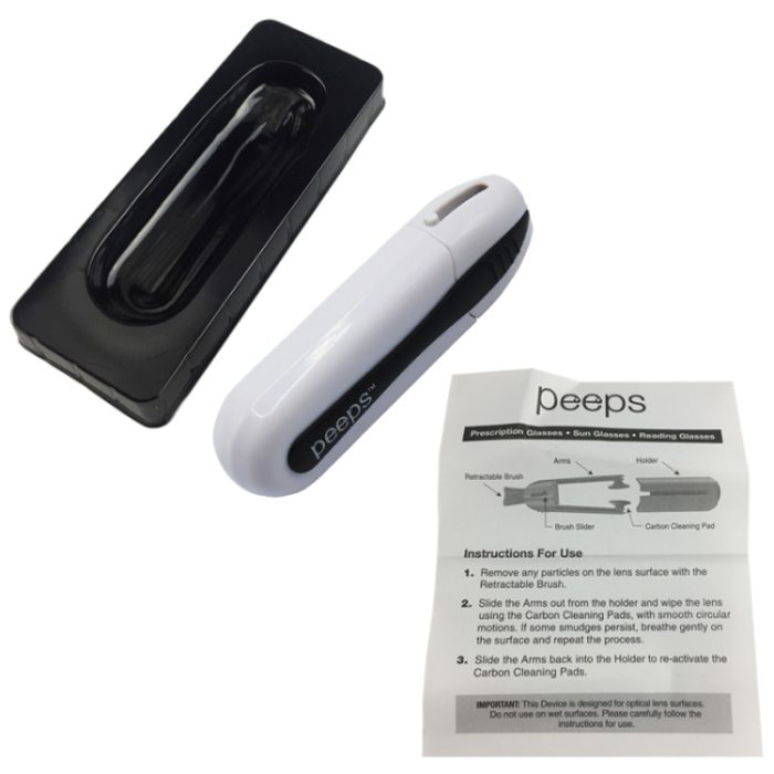 HC1486_5.jpg Peeps Glasses Cleaner Eyeglass Clean Brush Wartung Vision Care Professional Clean Glasses Tools – Bild 6