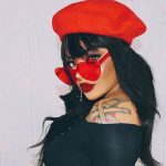 Herzförmige randlose UV400-Sonnenbrille für Damen – Bild 7