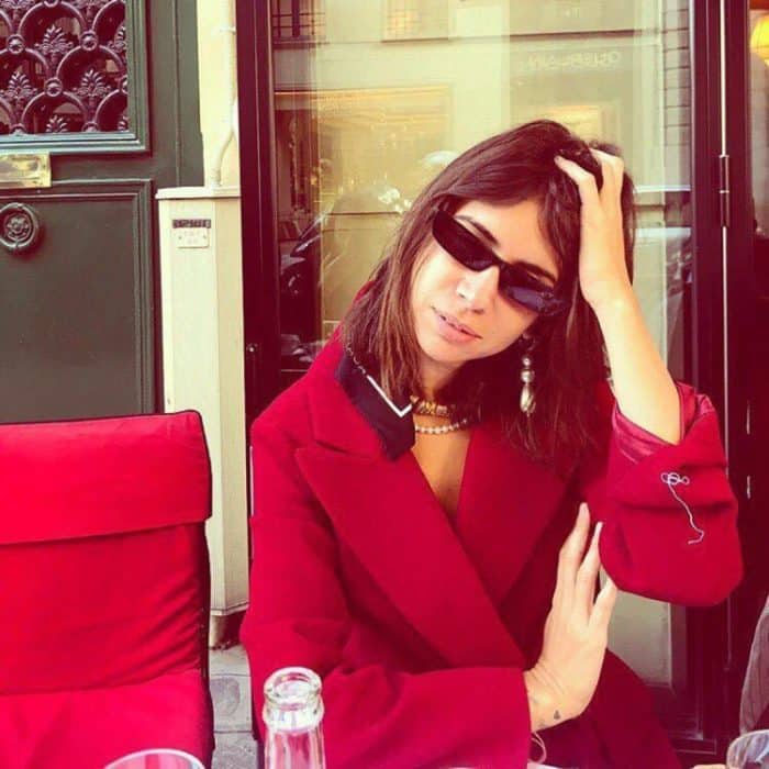 Vintage-Sonnenbrille mit UV400-Farbglas für Damen – Bild 3