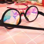 EDM-Konzert-Party-Kneipe mit Kaleidoskop-Effekt, doppelseitige Kieselstein-Erwachsenenbrille – Bild 3