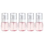 10 Stück tragbare, nachfüllbare Kunststoff-Parfüm-Sprühflasche mit feinem Nebel, transparente leere Sprühflasche, 30 ml – Bild 2