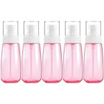 5 Stück Reise-Plastikflaschen, auslaufsicher, tragbar, Reisezubehör, kleine Flaschen, Behälter, 100 ml