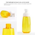 5 Stück Reise-Plastikflaschen, auslaufsicher, tragbar, Reisezubehör, kleine Flaschen, Behälter, 100 ml – Bild 5