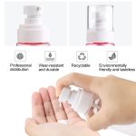 5 Stück Reise-Plastikflaschen, auslaufsicher, tragbar, Reisezubehör, kleine Flaschen, Behälter, 100 ml – Bild 6