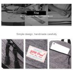 Universeller Multifunktions-Laptop-Computer-Schultern-Rucksack aus Segeltuch, Studententasche für 13–15 Zoll, Größe: 36 x 25 x 10 cm – Bild 7