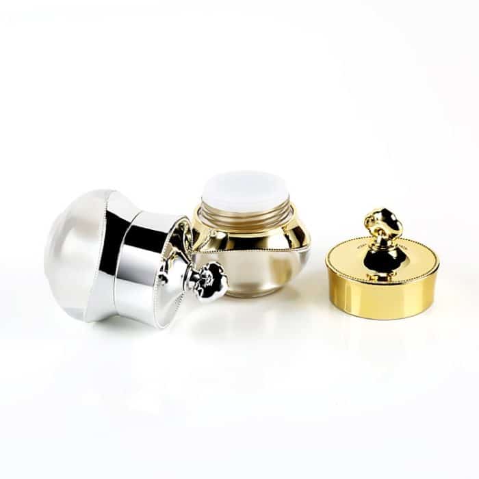 5 Stück Reisebehälter aus Acryl mit fest verschlossenen Deckeln, geeignet für Gesichts-, Hand- und Körpercreme, 5 ml – Bild 3