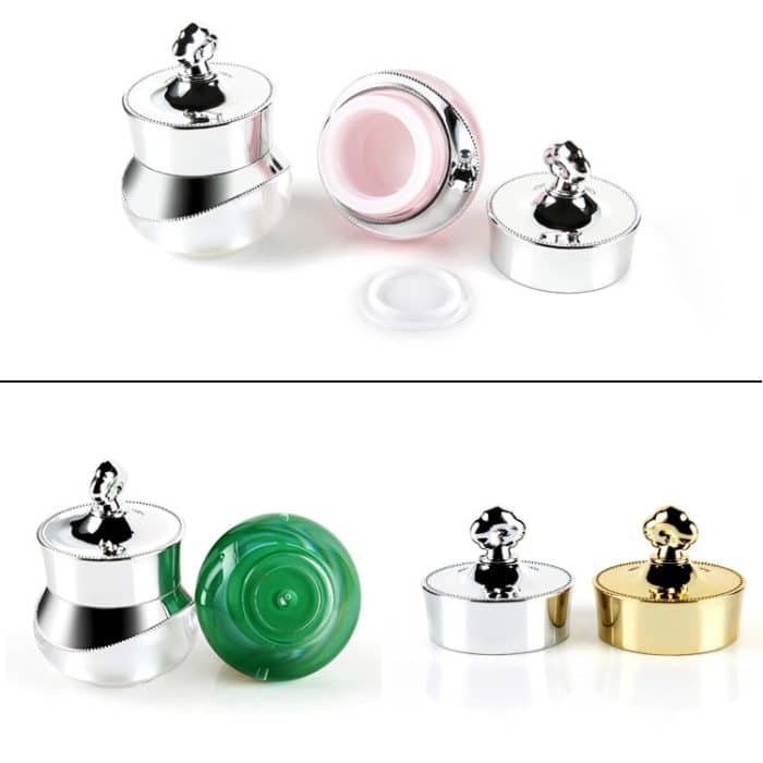 5 Stück Reisebehälter aus Acryl mit fest verschlossenen Deckeln, geeignet für Gesichts-, Hand- und Körpercreme, 5 ml – Bild 4