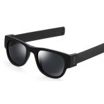 Neue Mode Crimp Folding Mirror Pops Polarisierte Sonnenbrille Lässige UV400-Schutzbrille für Männer / Frauen – Bild 3