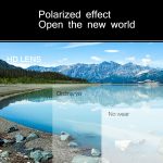 Neue Mode Crimp Folding Mirror Pops Polarisierte Sonnenbrille Lässige UV400-Schutzbrille für Männer / Frauen – Bild 5