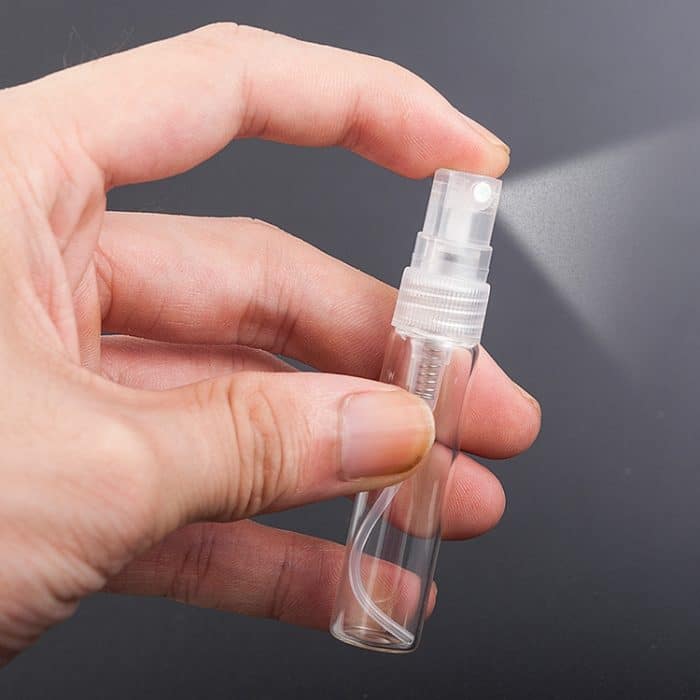 50 PCS Parfümflasche Sprühflasche Parfümflasche Leere Flasche, Kapazität: 3 ml (transparent) – Bild 9