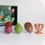 Kürbis Wassertropfen Schwamm Make-up Ei Soft Cosmetic Puffs Set – Bild 2