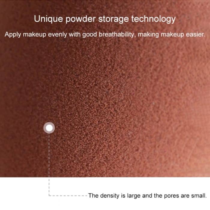 Kürbis Wassertropfen Schwamm Make-up Ei Soft Cosmetic Puffs Set – Bild 7