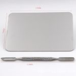 S Size Make-up Quadratische Edelstahlpalette – Bild 4
