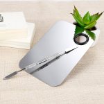 Quadratische Edelstahlpalette in L-Größe – Bild 2