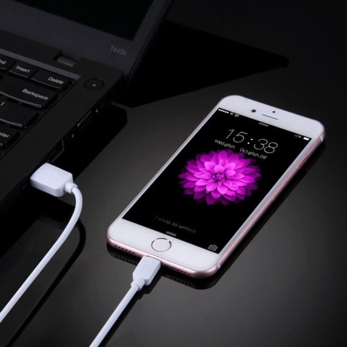 HAWEEL 3 m Hochgeschwindigkeits-8-Pin-zu-USB-Synchronisierungs- und Ladekabel für iPhone, iPad – Bild 4