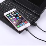 2 PCs Haweel 1 m Hochgeschwindigkeit 8 Pin bis USB -Synchronisation und Ladekabelkit für iPhone, iPad (schwarz) – Bild 7