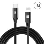 HAWEEL 1M USB-C / Typ-C bis 8 Pin OTG Sync-Daten / Ladungskabel