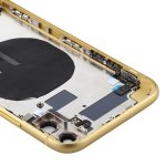 Baugruppe der hinteren Akkuabdeckung (mit Seitentasten und Ein-/Aus-Taste + Lautstärketasten-Flexkabel & kabellosem Lademodul & Motor & Ladeanschluss & Lautsprecher-Klingelton-Summer & Kartenfach & Kameraobjektivabdeckung) für iPhone 11, For iPhone 11... – Bild 4