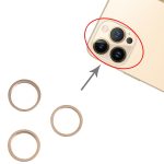 3 Stück Rückfahrkamera-Glaslinse, Metall-Außenschutzring für iPhone 13 Pro Max, For iPhone 13 Pro Max – Bild 4
