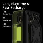 D Monster D16 Tragbarer HiFi-Bluetooth 5.3-Lautsprecher, unterstützt TF-Karte – Bild 4