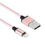 1 m langes, gewebtes Daten-/Ladekabel mit Metallkopf, 58 Adern, 8 Pins auf USB 2.0 – Bild 5
