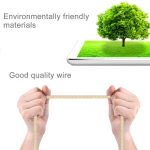 1 m langes, gewebtes Daten-/Ladekabel mit Metallkopf, 58 Adern, 8 Pins auf USB 2.0 – Bild 7