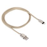 1 m langes, gewebtes 108-Kupferkern-8-Pin-auf-USB-Daten-Synchronisierungs-Ladekabel für iPhone, iPad – Bild 2