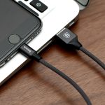 Baseus 1,8 m 2A Yiven-Kabel, gewebter Stil, Metallkopf, 8-poliges auf USB-Datensynchronisierungs-Ladekabel für iPhone, iPad und iPod – Bild 12